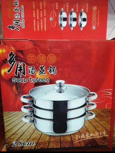 Tier 28cm stainless - 28cm, steel