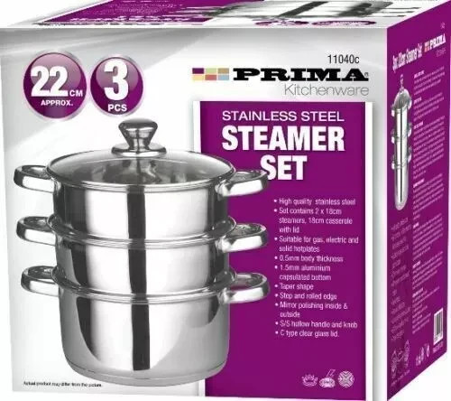 22cm tier stainless steel - 22cm,