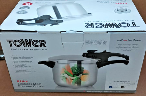 Pressure cooker stainless - pressure, 6l