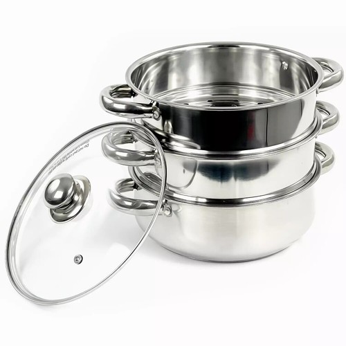 Induction hob steamer - induction, 3tier