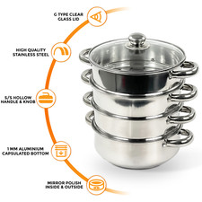 4TIER 24CM STEEL INDUCTION HOB