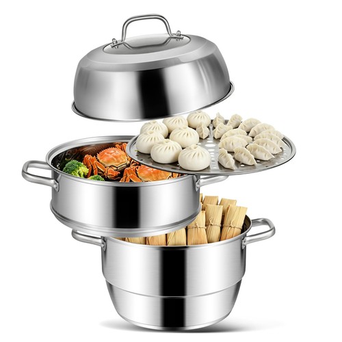 Tier steamer pot 34cm - tier,