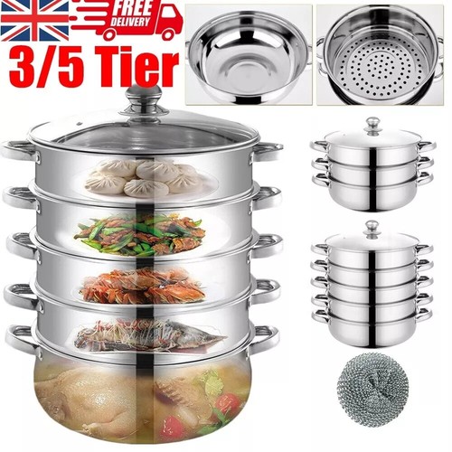 Induction hob steamer 5tier - hob,