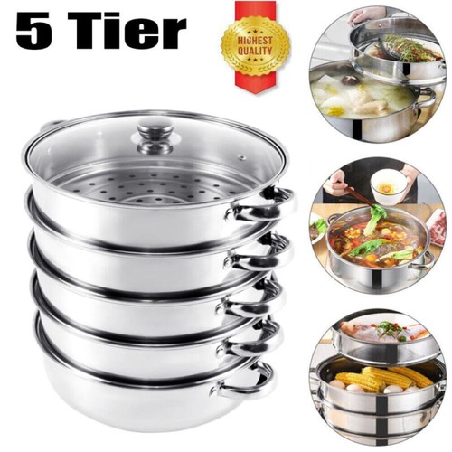 Large tier steamer 28cm - 5-tier,