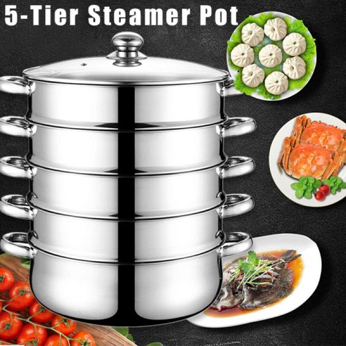 Large 5tier steamer 28cm - large,