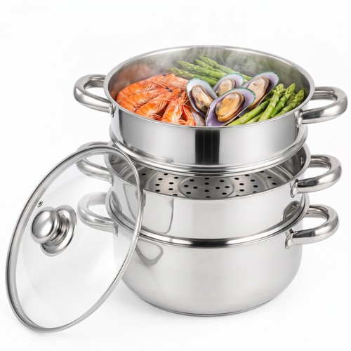 3tier 22cm steel induction - 3tier,