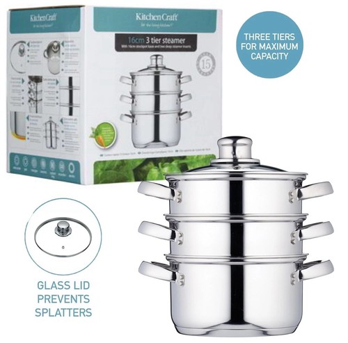 Kitchencraft food steamer - kitchencraft,