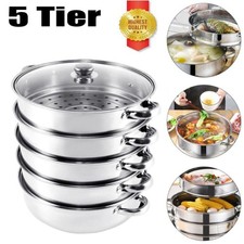 Large 5-Tier Steamer 28cm